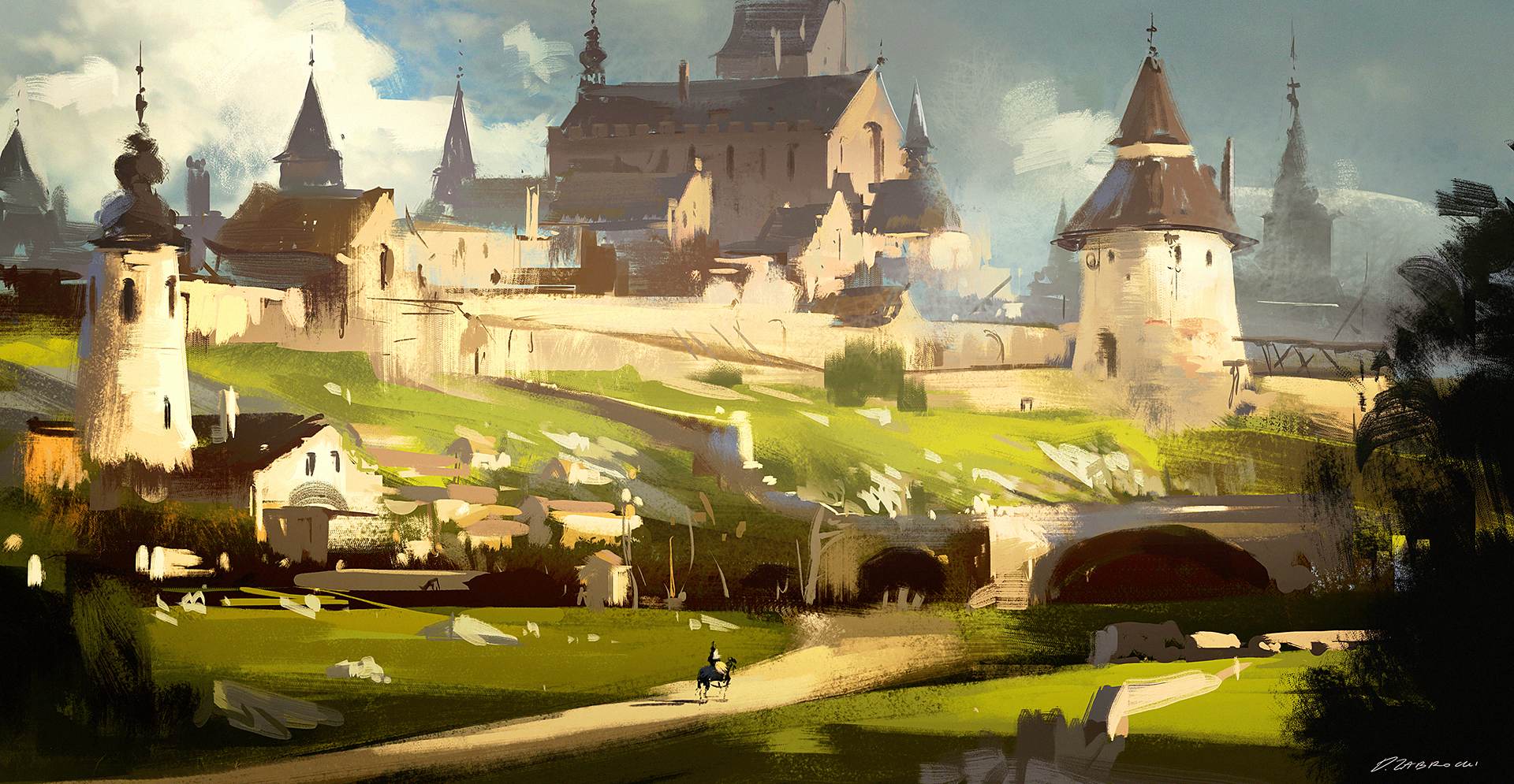 Castle by daRoz