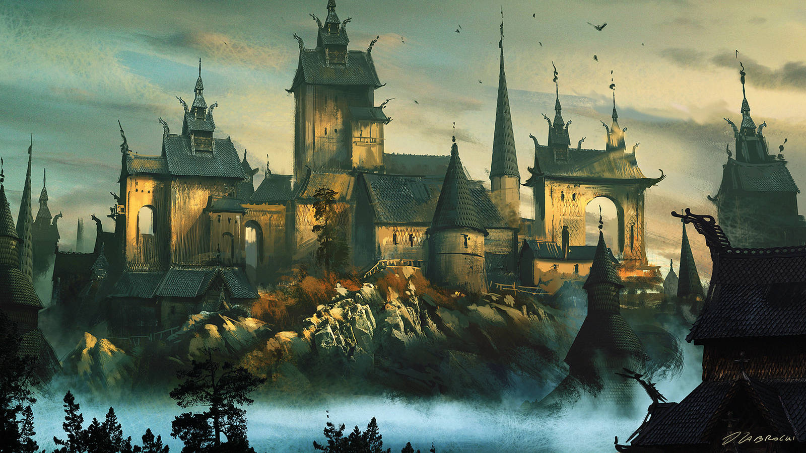 Vikings Fortress by daRoz