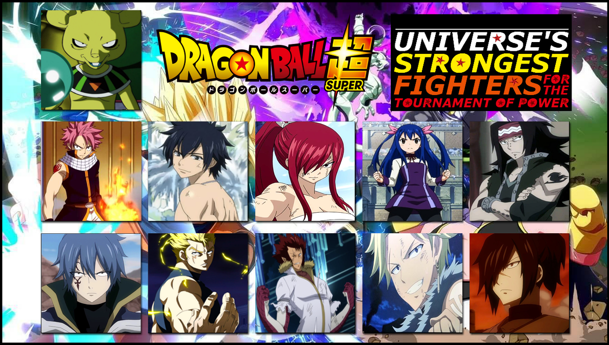 Dragon Ball Super Tournament Of Power Infinity War Poster
