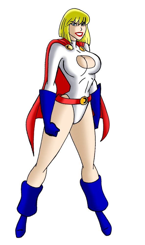 Galatea as Power Girl