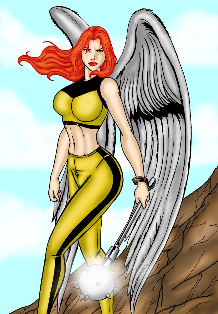 Shayera - comic book style