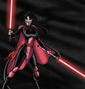 Darth Sango mask colored