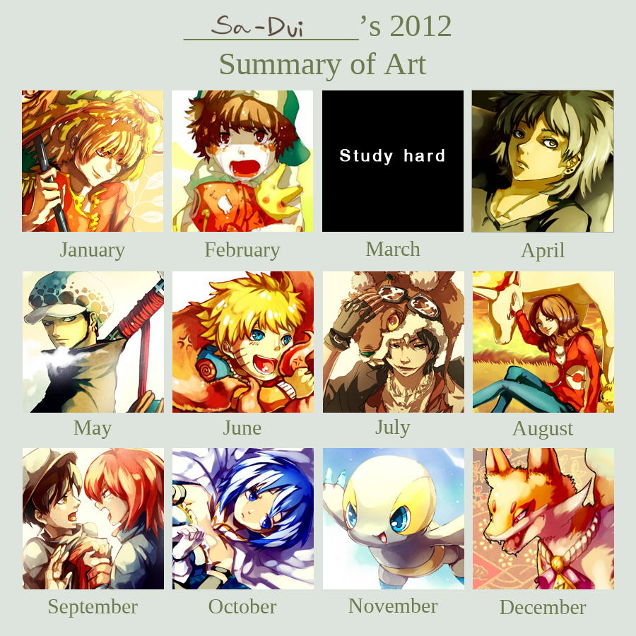 2012 Art Summary