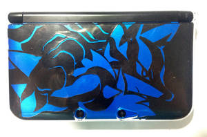 Mega Lucario 3DS XL case