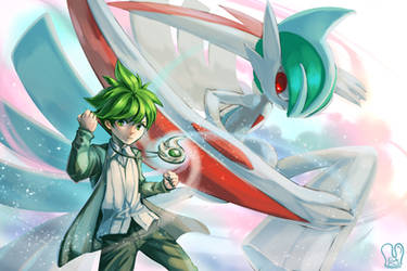 Pokemon : Wally and Mega Gallade