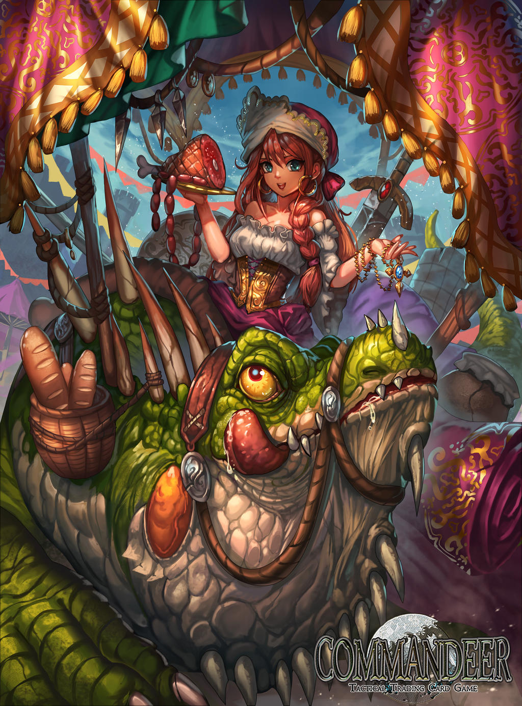 Commanding Lizard Commandeer : Lizard and Merchant by Sa-Dui on DeviantArt