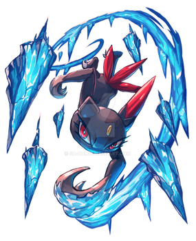 Sneasel used Icicle Crash!