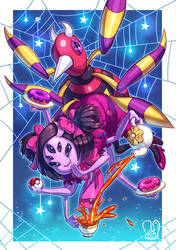 Pokemon x UNDERTALE :Muffet X Ariados