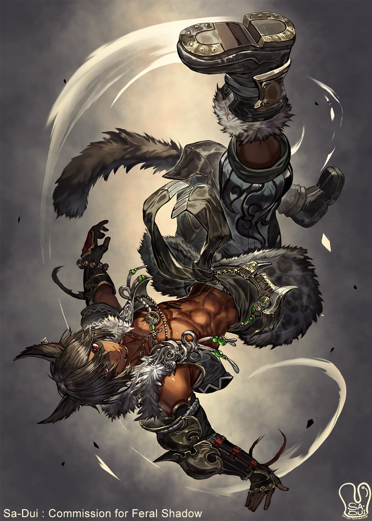 Commission : Feral Shadow by Sa-Dui on DeviantArt