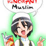 I will not be an ignorant