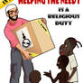 Helping the needy