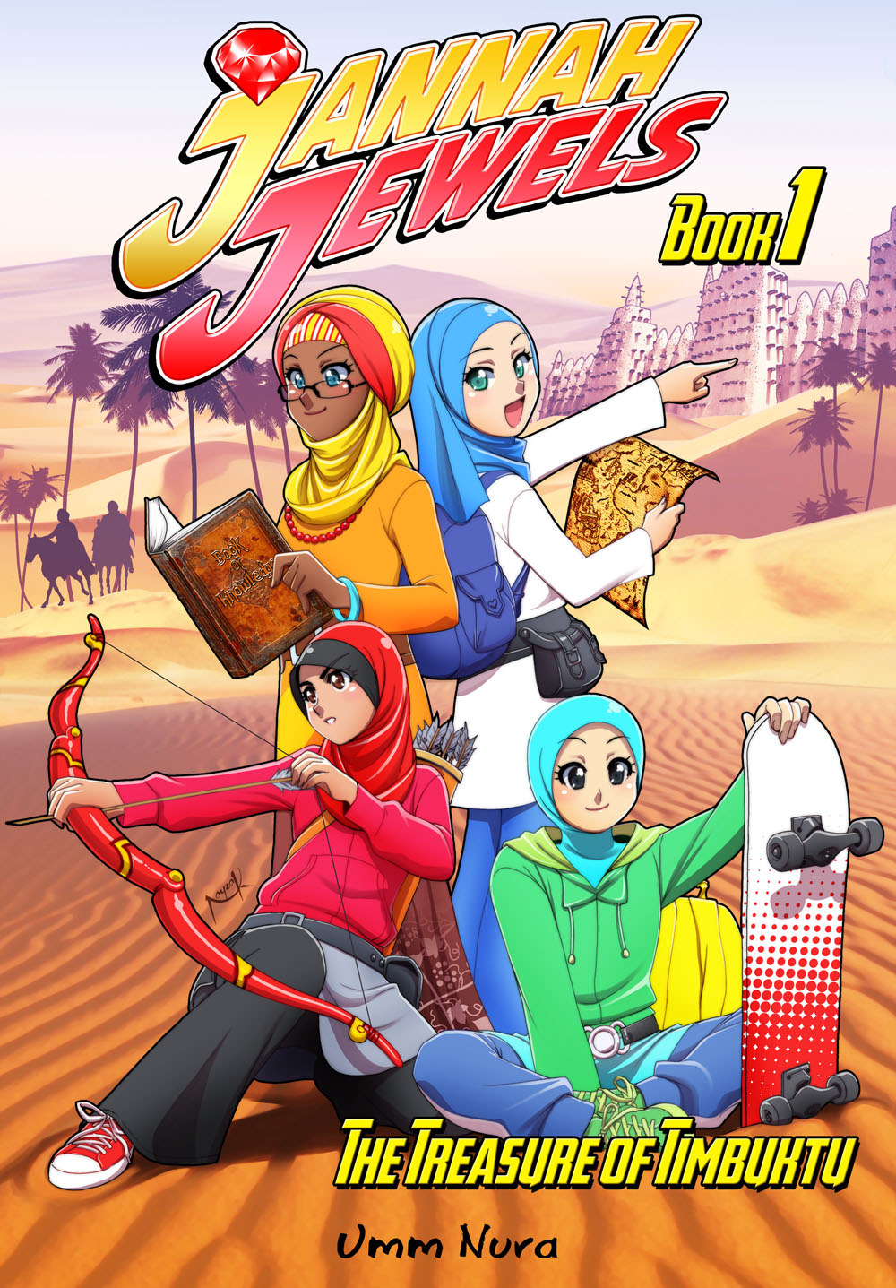 Jannah Jewels - book 1 cover by Nayzak