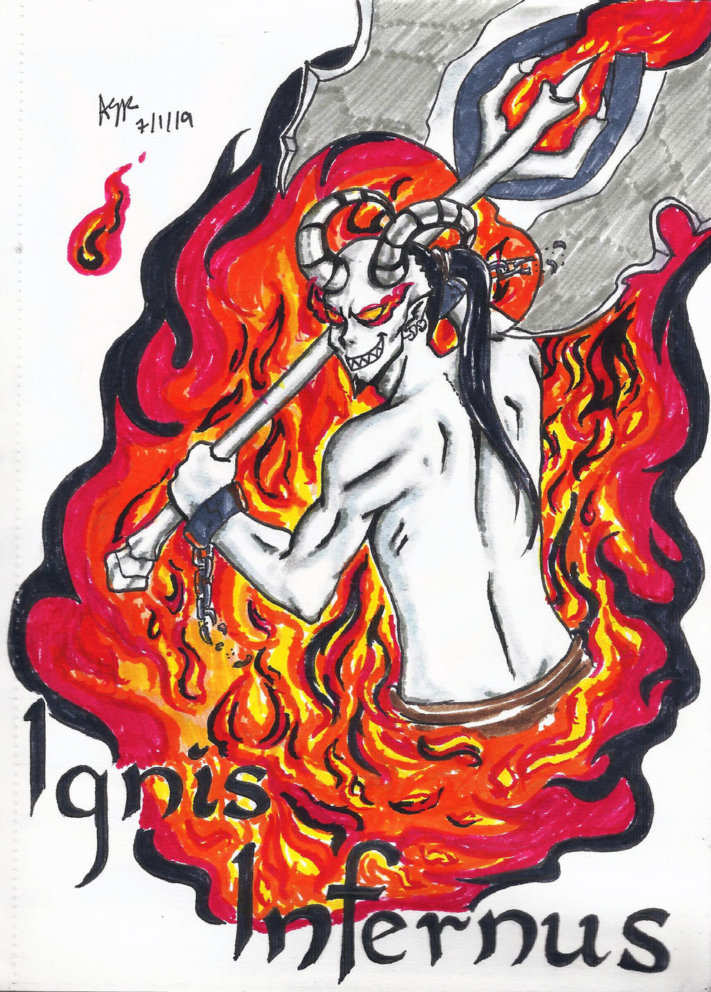 Ignis Deviantart Ignis Infernus (2019 Revamp) by 07angel-of-peace14 on DeviantArt