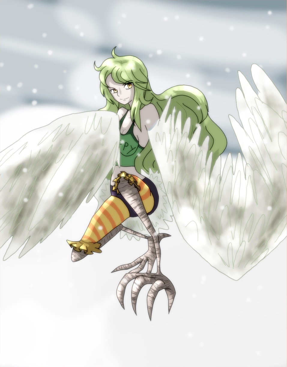 the harpy Mone [One Piece]