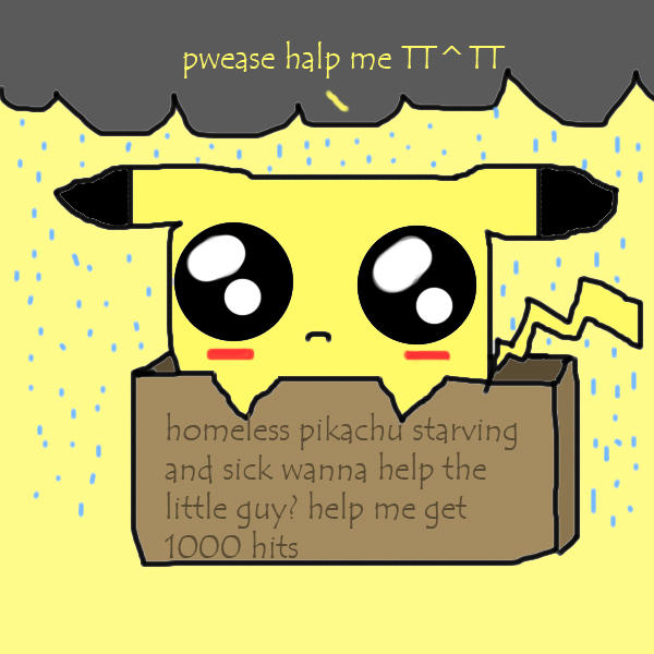 Pikachu Problems poor pikachu by iluvkittykats on DeviantArt