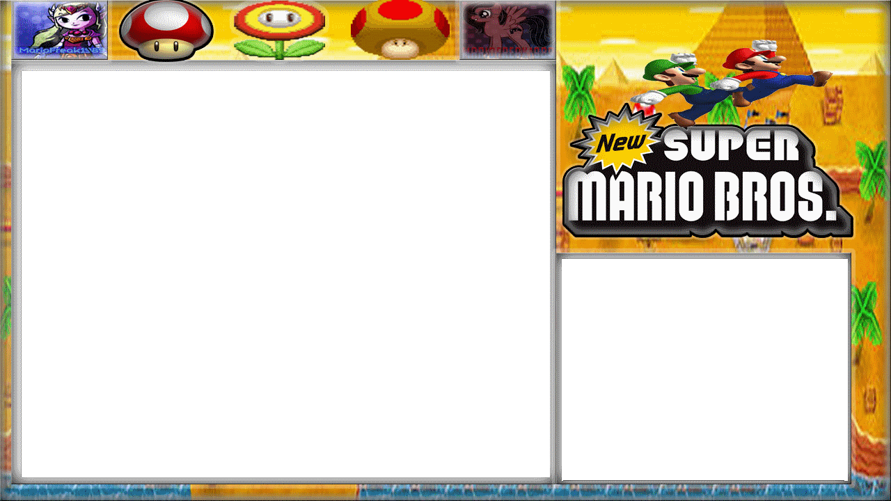New Super Mario Bros DS world 2 Boarder by Mariofreak1989 on