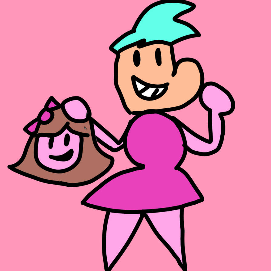 Computer Girl Fnf Skinsuit de girl fnf by supersantygamer on DeviantArt