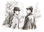 Holmes and Watson by mashakukhar