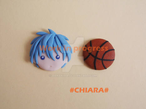 Chibi Kuroko - Bases for Brooches :3