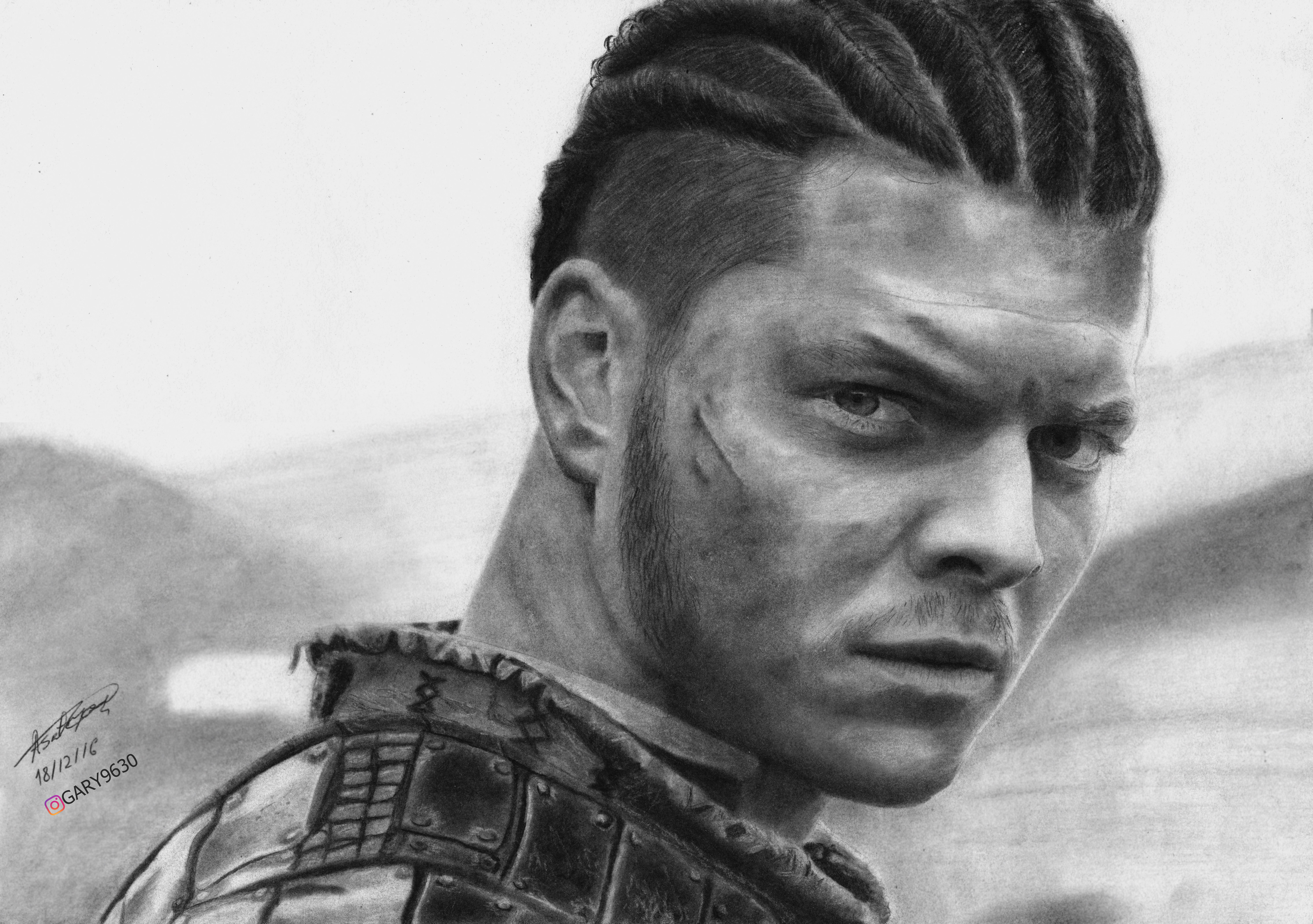 Ivar the Boneless by MakaIlustracion on DeviantArt