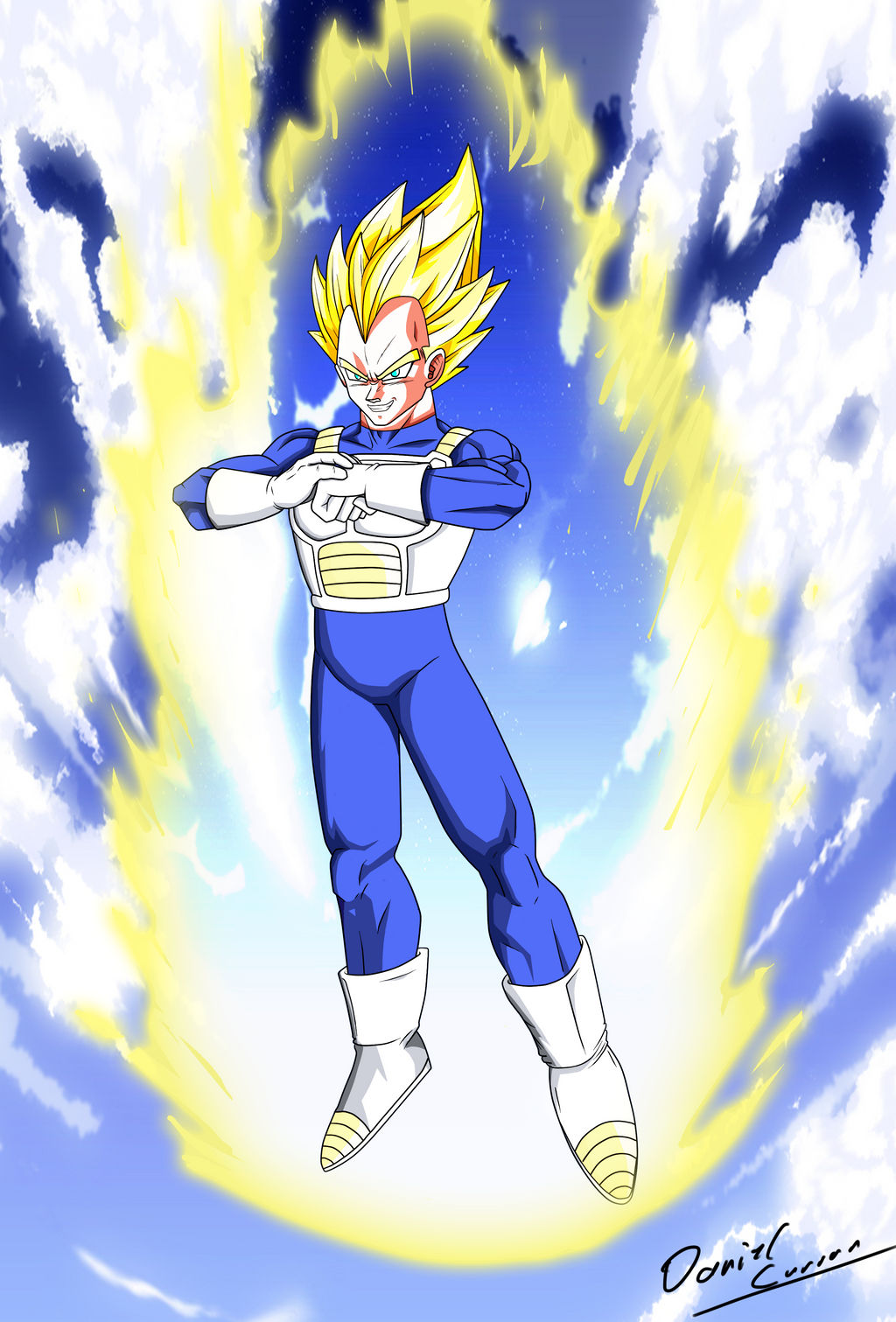 Super Sayian Vegeta (Redone)