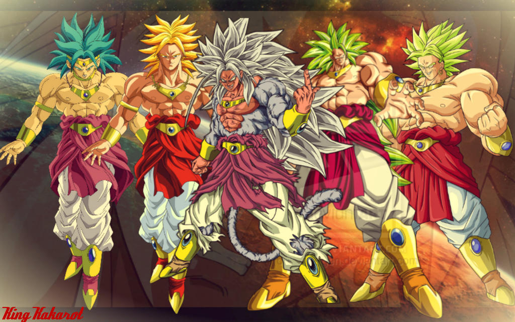 Broly Form Flowchart All Forms of Broly by LordAries06 on DeviantArt