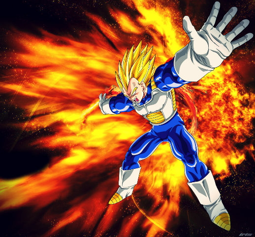 VEGETA FINAL FLASH 3D model