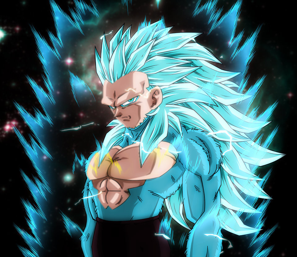 SSJ Blue Goku VS SSJ5 Goku by LordAries06 on DeviantArt