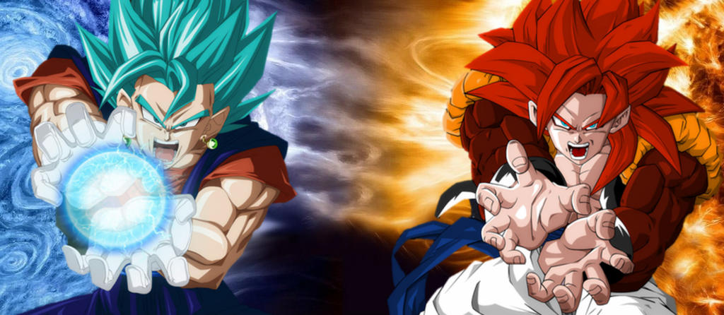 SSJ Blue Goku VS SSJ5 Goku by LordAries06 on DeviantArt