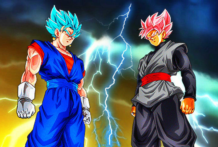 SSJ Blue Goku VS SSJ5 Goku by LordAries06 on DeviantArt