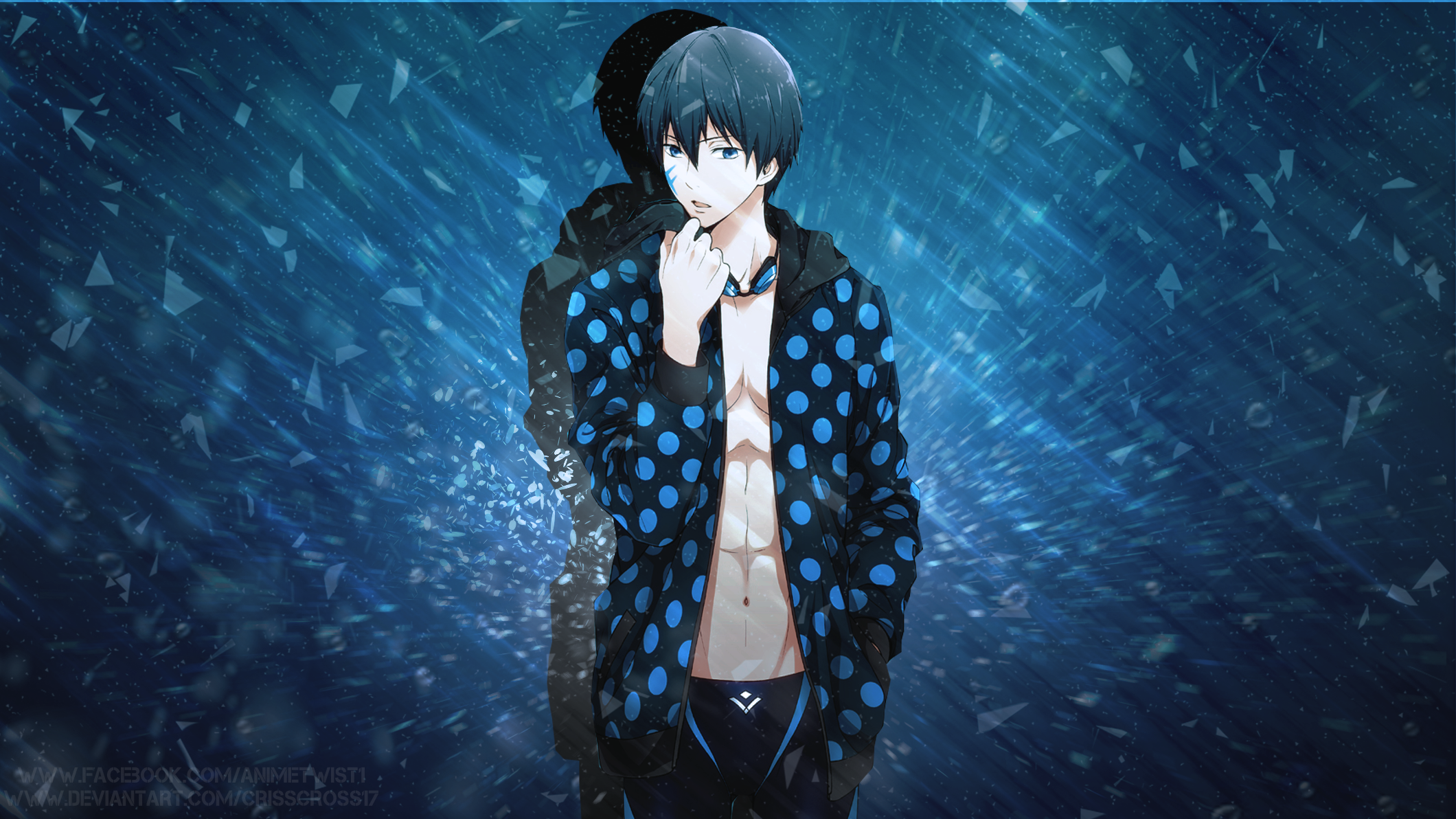 Haru Nanase Free Wallpaper by Crisscross17 on DeviantArt