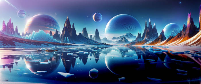 Celestial Serenity A Voyage Through Icebound