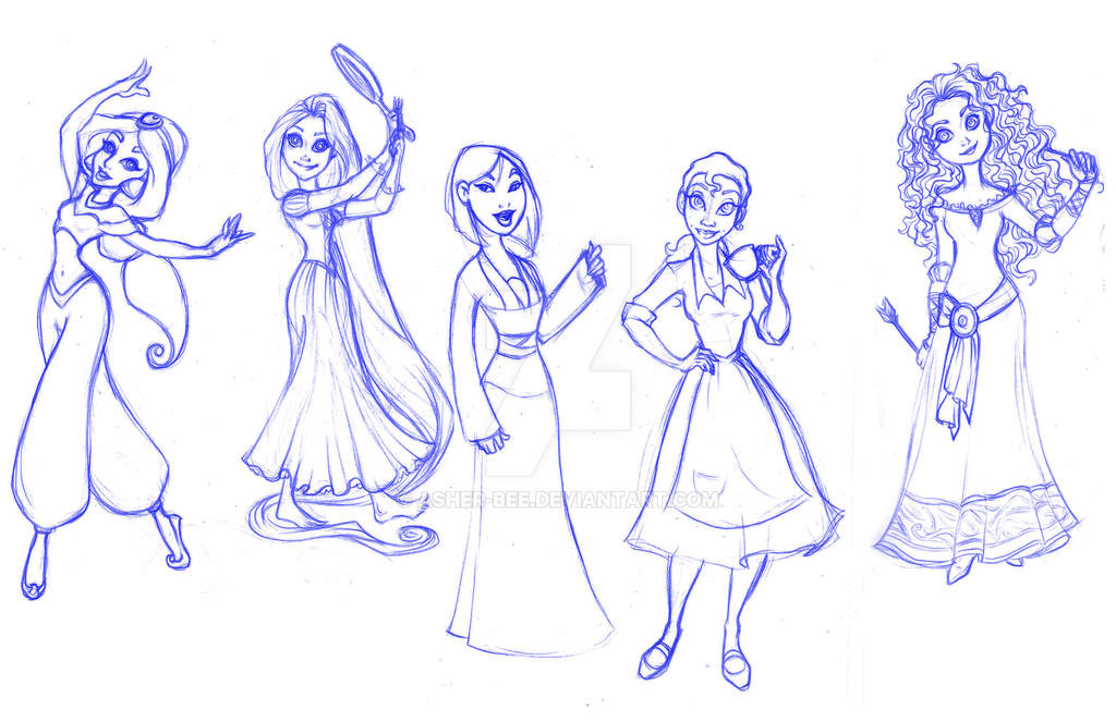 The Disney Princesses