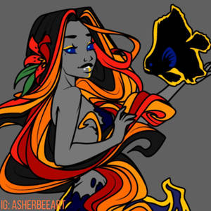 Sweet Sea Siren: Batfish Mermaid