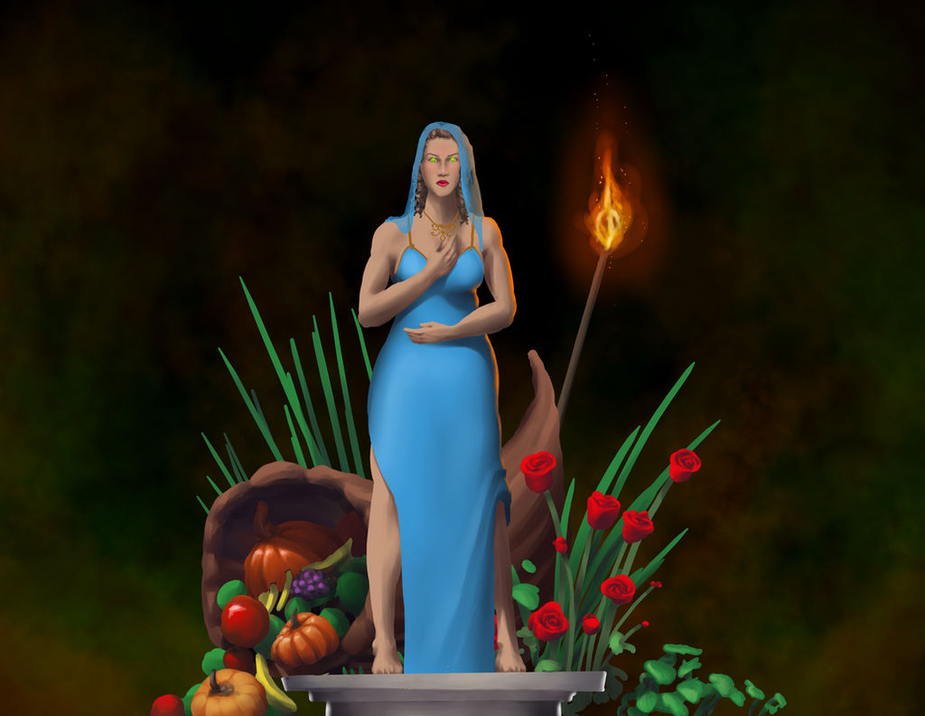 Demeter Deviantart Demeter by RadecMai on DeviantArt