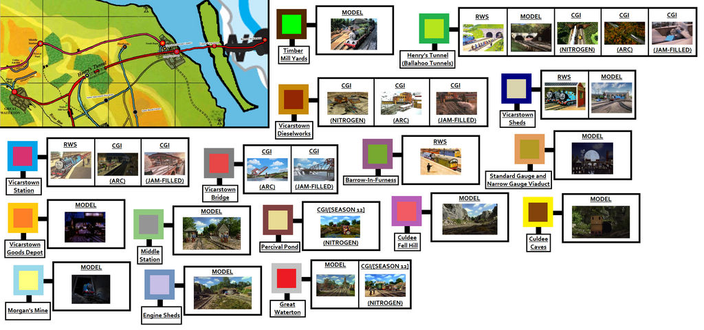 Sodor Picture Map-Great Waterton+Vicarstown Area by twinkletoes-97 on ...