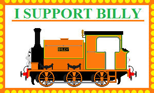 I Support Billy ~ Stamp
