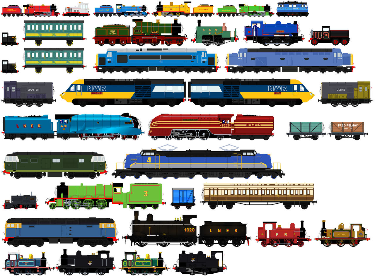 All Rws Trains All My RWS-Exclusive Character TTTE Ships by twinkletoes-97 on DeviantArt