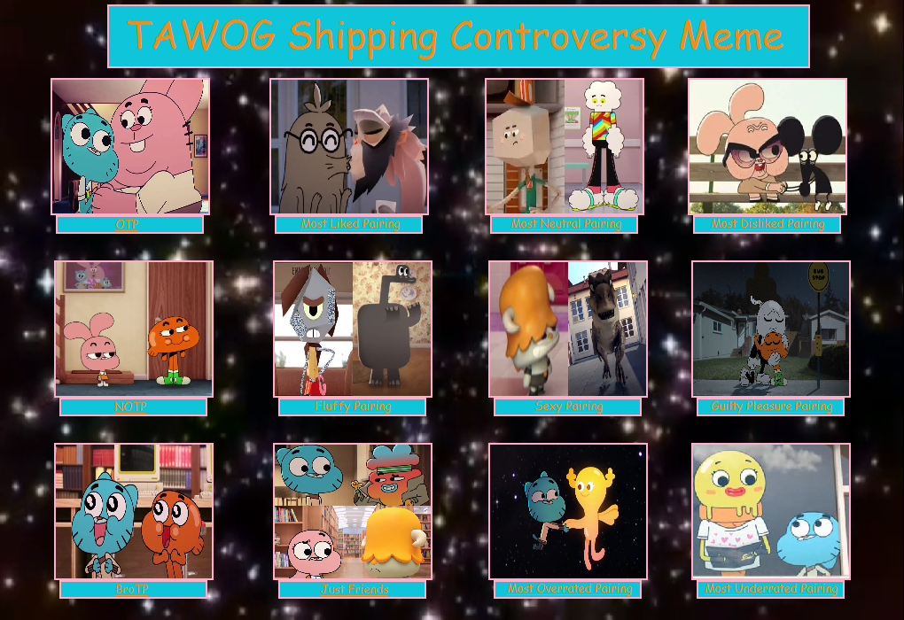 My TAWOG Shipping Controversy Meme by twinkletoes-97 on DeviantArt