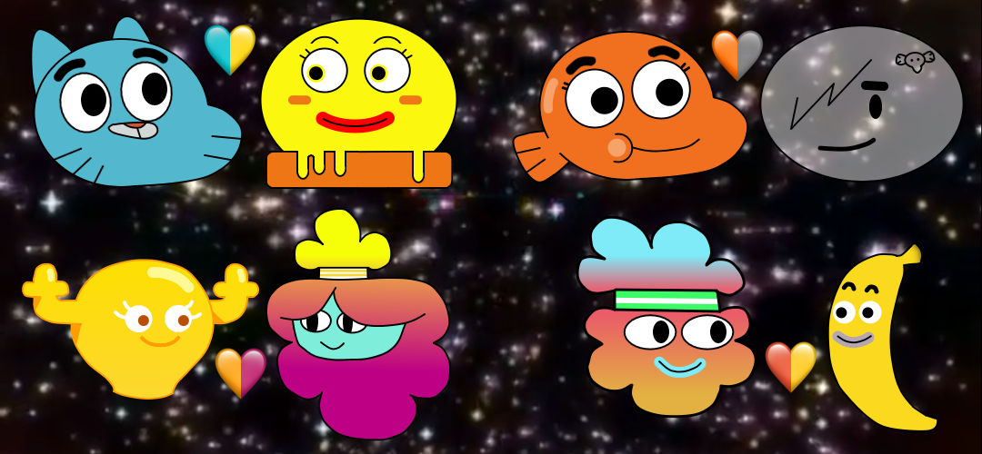 Simplified TAWOG Pairings (Heads) - Part 1 by twinkletoes-97 on DeviantArt