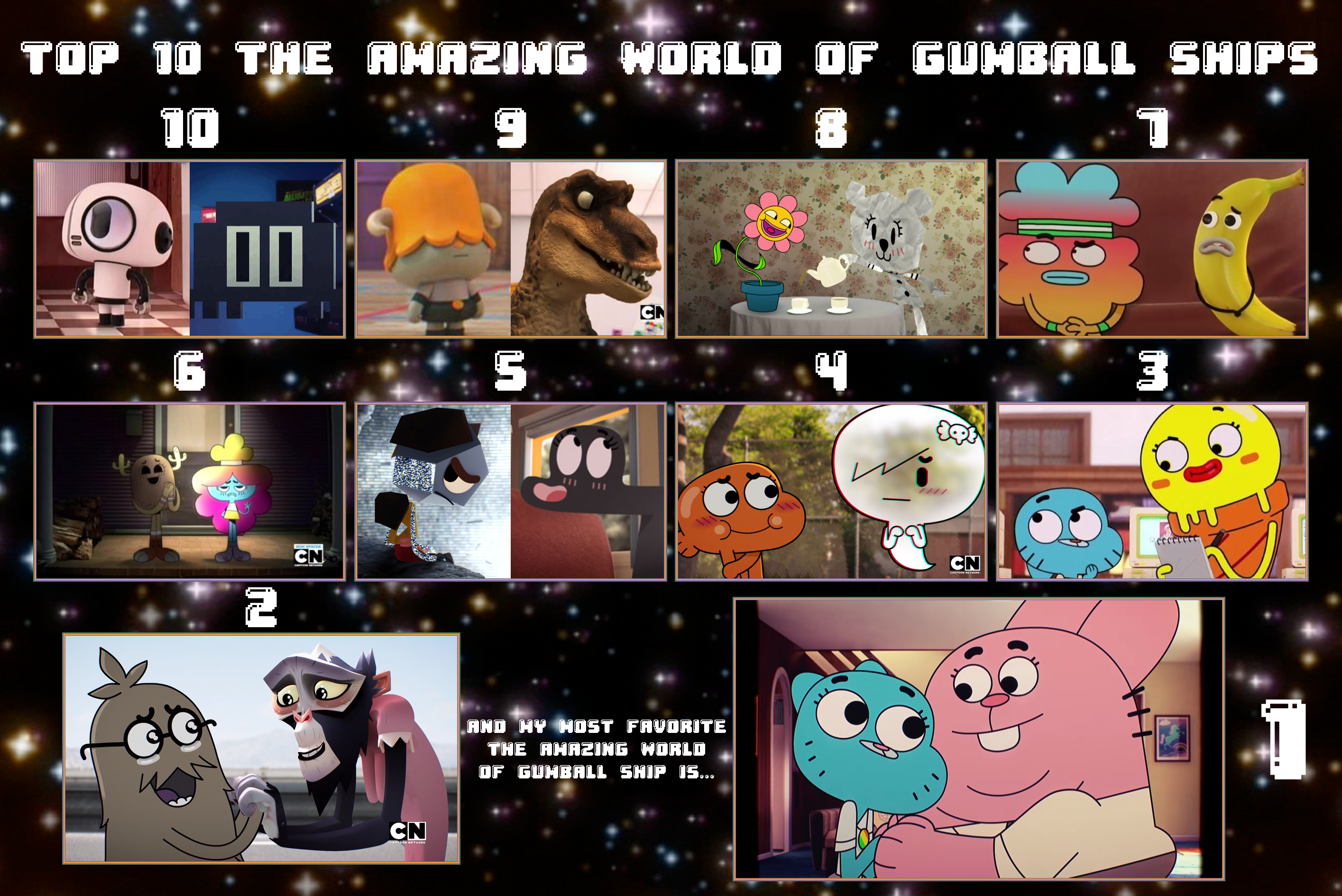 My Top 10 TAWOG Ships by twinkletoes-97 on DeviantArt