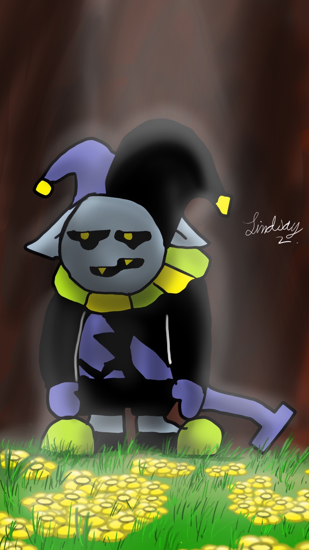 Jevil deltarune by thecomiczmaster on DeviantArt