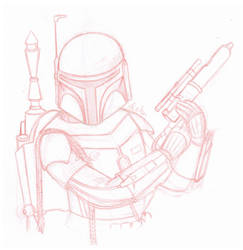 Boba Fett Sketch