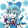 Cirno and popsicle