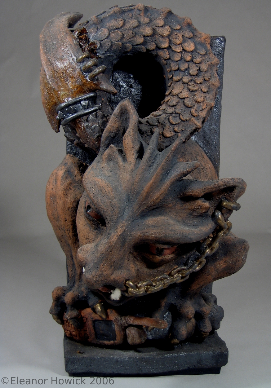 Gargoyle Bookend - right