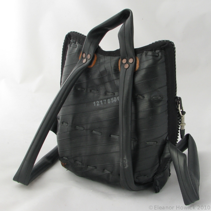 Bicycle tube bag - back by elfnor