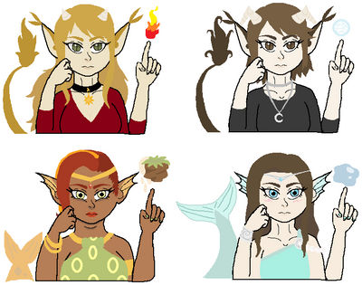 Byte Elementals Deviantart Elementals by RiskyTimes on DeviantArt