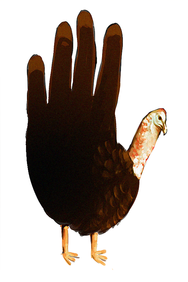 Turkey Hand Sign Hand Turkey by shiro on DeviantArt