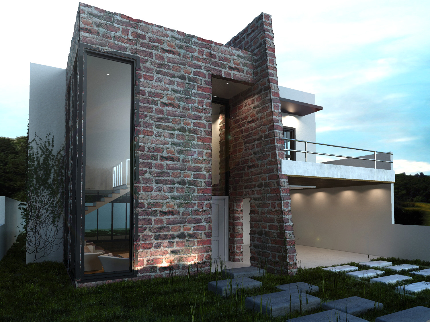 3D - Casa Exterior
