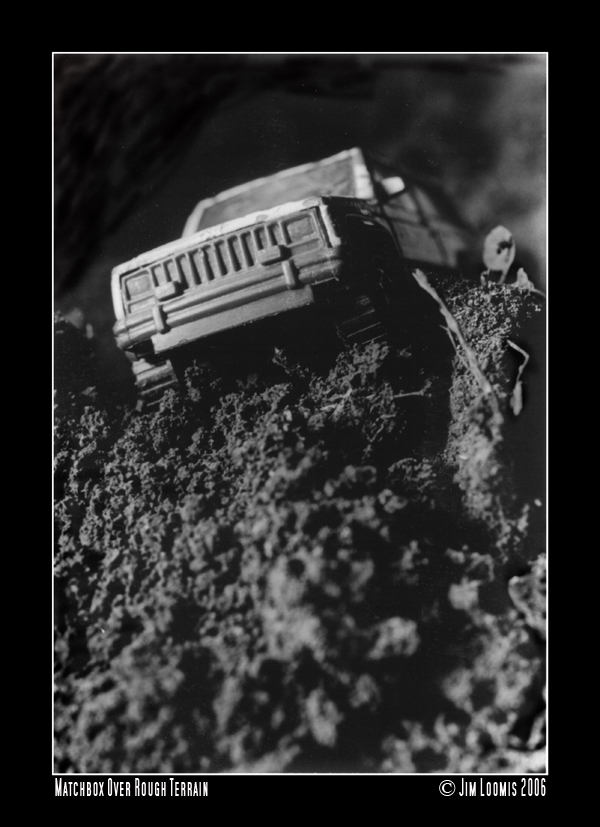 Matchbox Over Rough Terrain